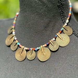 French Vintage Beaded Necklace